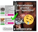 VACCAGOLOSA A BOCCA PIENA...